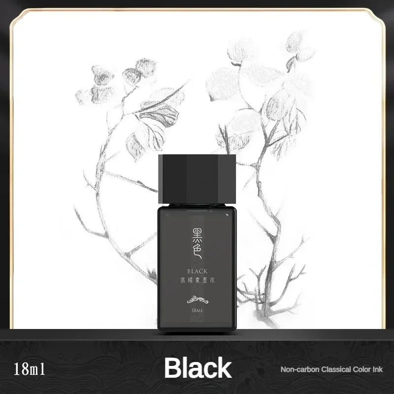 Tinta Premium Hongdian de 70ml – Tinta Sin Carbono de Alta Fluidez para Caligrafía y Pluma Fuente